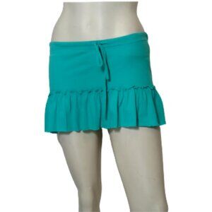 Women Teal Skirt with Cat